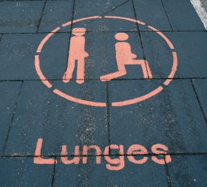 squat and lunge